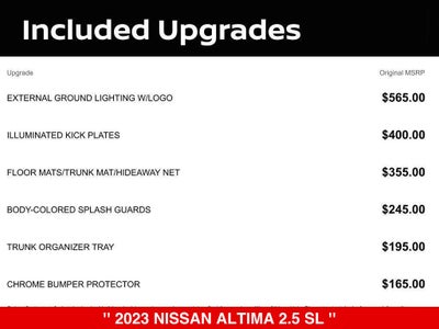 2023 Nissan Altima 2.5 SL