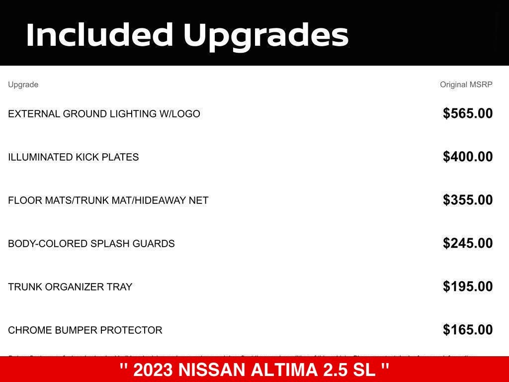 2023 Nissan Altima 2.5 SL