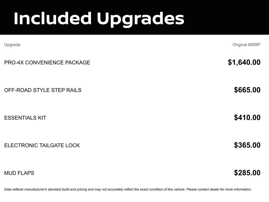 2026 Nissan Frontier Crew Cab PRO-4X® Long Bed