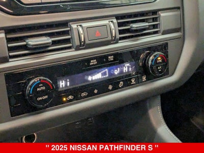 2025 Nissan Pathfinder S