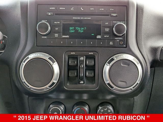 2015 Jeep Wrangler Unlimited Rubicon