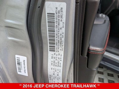 2016 Jeep Cherokee Trailhawk
