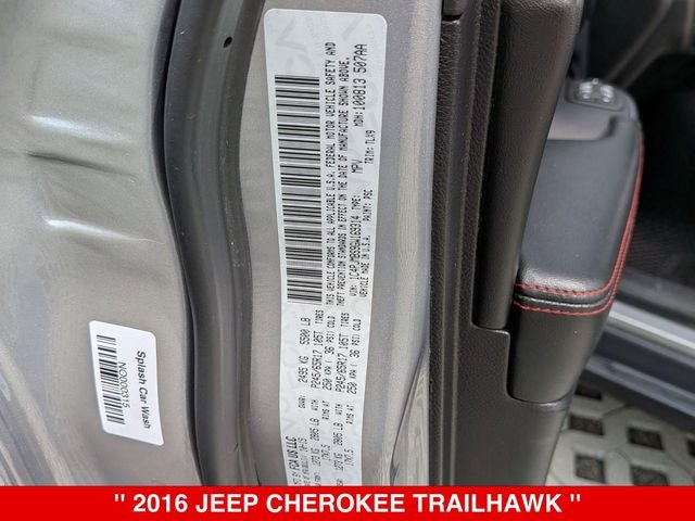 2016 Jeep Cherokee Trailhawk