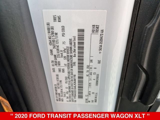 2020 Ford Transit-350 XLT