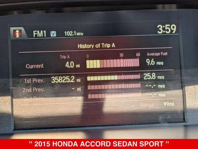 2015 Honda Accord Sport