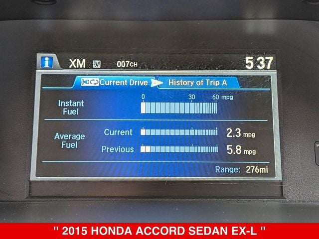 2015 Honda Accord EX-L