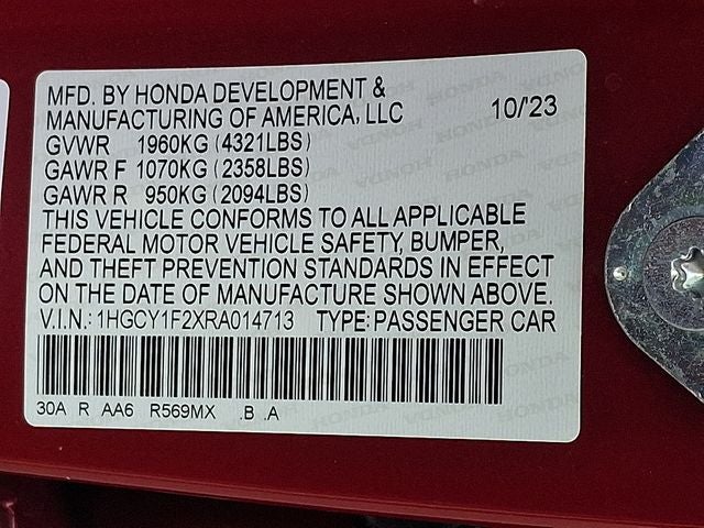 2024 Honda Accord LX