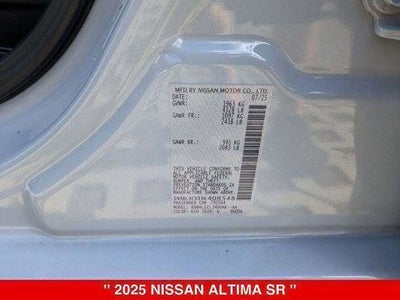 2025 Nissan Altima SR