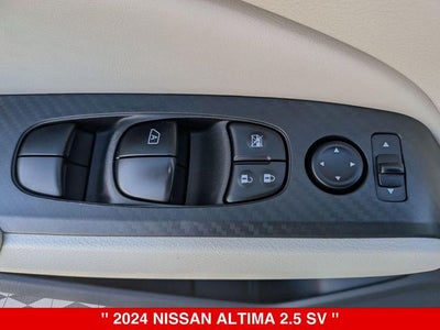 2024 Nissan Altima 2.5 SV FWD NISSAN CERTIFIED