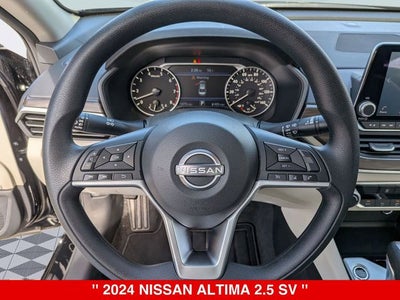 2024 Nissan Altima 2.5 SV FWD NISSAN CERTIFIED