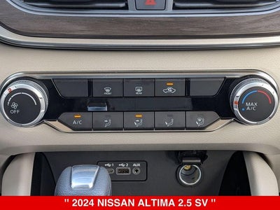 2024 Nissan Altima 2.5 SV FWD NISSAN CERTIFIED