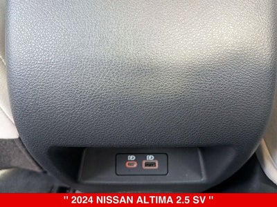 2024 Nissan Altima 2.5 SV FWD NISSAN CERTIFIED