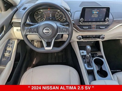 2024 Nissan Altima 2.5 SV FWD NISSAN CERTIFIED
