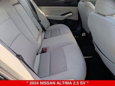 2024 Nissan Altima 2.5 SV FWD NISSAN CERTIFIED