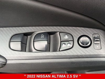 2022 Nissan Altima 2.5 SV NISSAN CERTIFIED