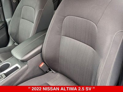 2022 Nissan Altima 2.5 SV NISSAN CERTIFIED