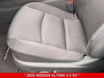 2022 Nissan Altima 2.5 SV NISSAN CERTIFIED