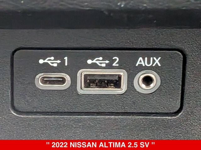 2022 Nissan Altima 2.5 SV NISSAN CERTIFIED