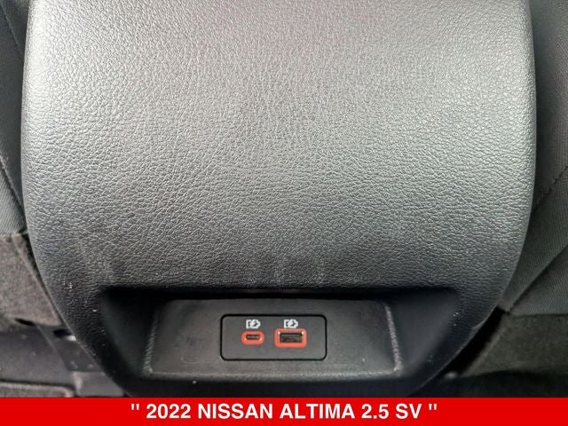 2022 Nissan Altima 2.5 SV NISSAN CERTIFIED