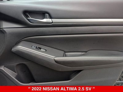 2022 Nissan Altima 2.5 SV NISSAN CERTIFIED