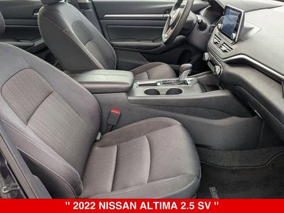 2022 Nissan Altima 2.5 SV NISSAN CERTIFIED