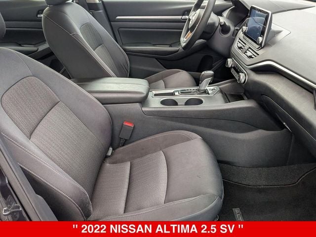 2022 Nissan Altima 2.5 SV NISSAN CERTIFIED