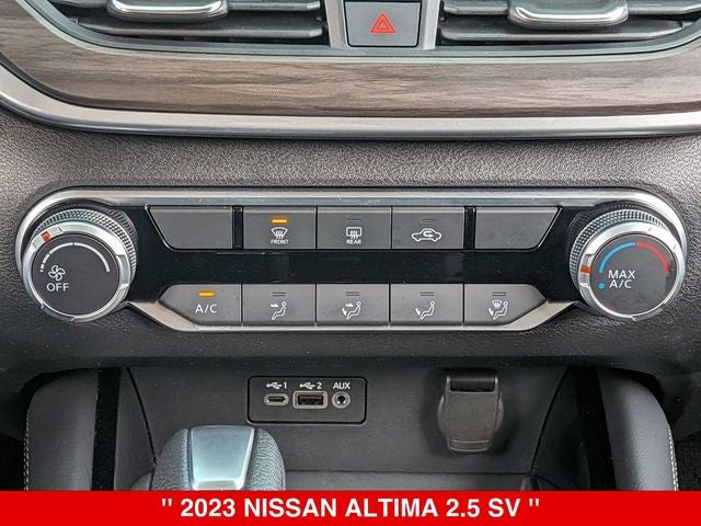 2023 Nissan Altima 2.5 SV NISSAN CERTIFIED