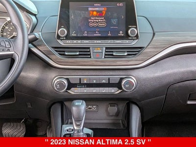 2023 Nissan Altima 2.5 SV NISSAN CERTIFIED