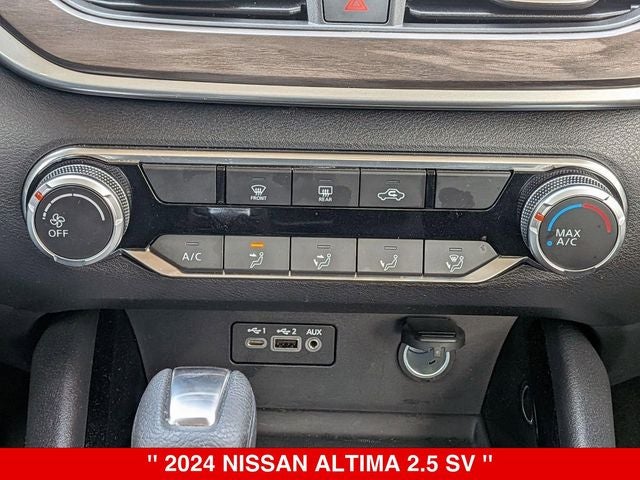 2024 Nissan Altima 2.5 SV FWD NISSAN CERTIFIED