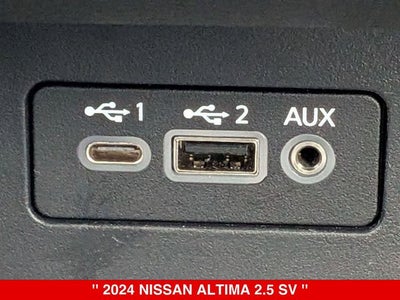 2024 Nissan Altima 2.5 SV FWD NISSAN CERTIFIED