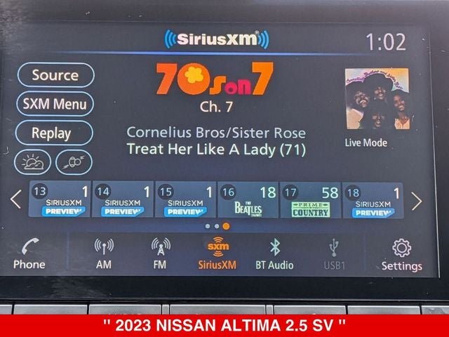 2023 Nissan Altima SV