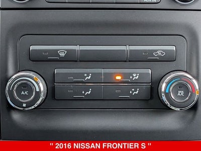 2016 Nissan Frontier S
