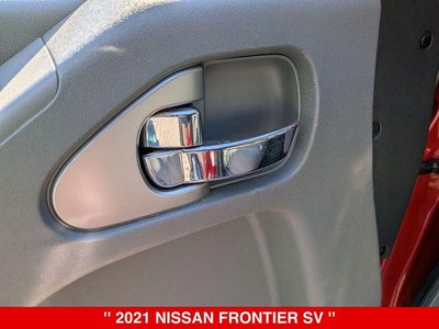 2021 Nissan Frontier SV NISSAN CERTIFIED