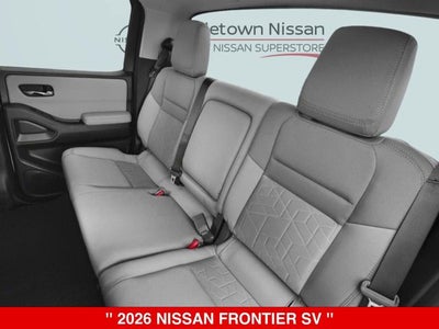 2026 Nissan Frontier Crew Cab SV