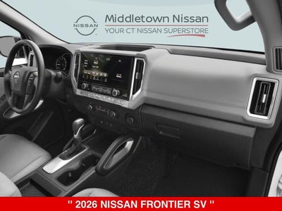 2026 Nissan Frontier Crew Cab SV