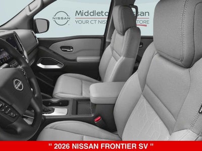 2026 Nissan Frontier Crew Cab SV