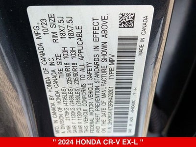 2024 Honda CR-V EX-L