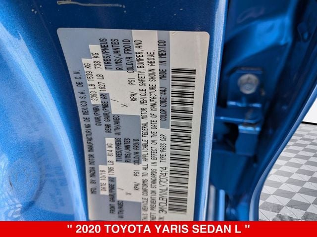 2020 Toyota Yaris L