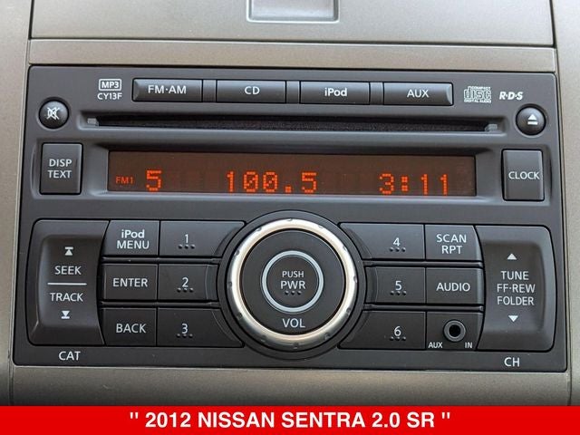 2012 Nissan Sentra 2.0 SR