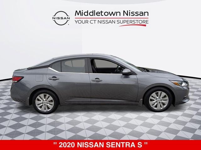 Used 2020 Nissan Sentra S with VIN 3N1AB8BV3LY253526 for sale in Middletown, CT