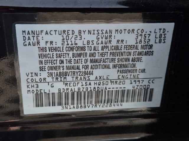2024 Nissan Sentra S