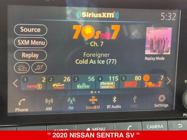2020 Nissan Sentra SV