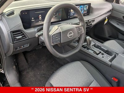 2026 Nissan Sentra SV