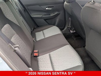 2026 Nissan Sentra SV