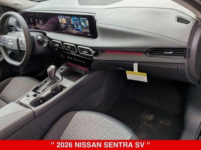 2026 Nissan Sentra SV