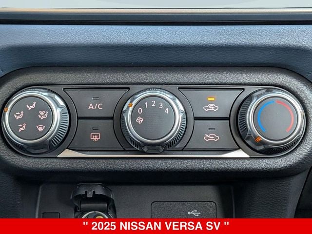 2025 Nissan Versa SV