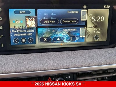 2025 Nissan Kicks SV