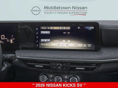 2026 Nissan Kicks SV
