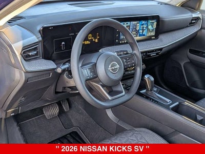 2026 Nissan Kicks SV NISSAN CERTIFIED