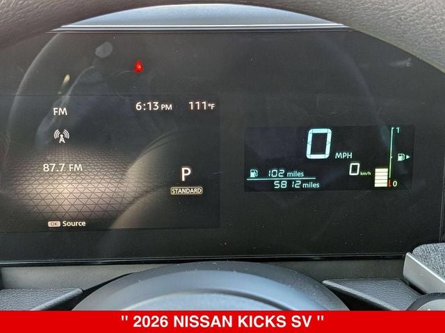 2026 Nissan Kicks SV NISSAN CERTIFIED